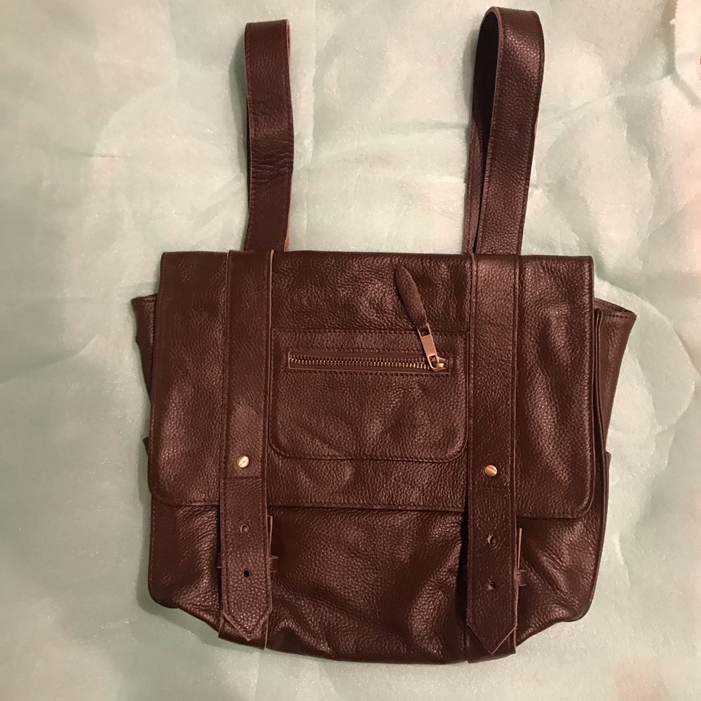 Vere Verto Leather Convert. Backpack